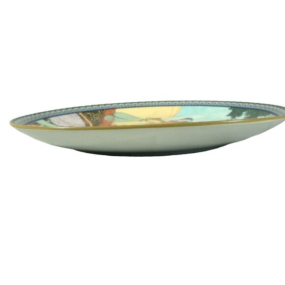 Decorative Chinese Porcelain Plate With Traditional Scene Red Mansion Limited Ed - Picture 11 of 12